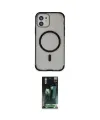 ieg™ iPhone 11 Kılıf Eksen Klasik Koleksiyonu - Siyah 360 Mat Full Body Arka Koruyucu