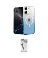 ieg™ iPhone 11 Kılıf Eksen Minimal Özel Seri - Şeffaf Uv Polymer Nano Ekran Koruyucu