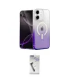 ieg™ iPhone 11 Kılıf Eksen Minimal Özel Seri - Şeffaf Uv Polymer Nano Ekran Koruyucu