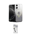 ieg™ iPhone 11 Kılıf Eksen Minimal Özel Seri - Şeffaf Uv Polymer Nano Ekran Koruyucu