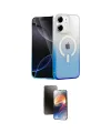 ieg™ iPhone 11 Kılıf Eksen Minimal Özel Seri - Siyah 3D Antistatik Mat Seramik Nano Ekran Koruyucu