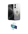 ieg™ iPhone 11 Kılıf Eksen Minimal Özel Seri - Siyah 3D Antistatik Seramik Nano Ekran Koruyucu