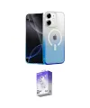 ieg™ iPhone 11 Kılıf Eksen Minimal Özel Seri - Siyah Bilvis 5in1 3D Magic Cam Ekran Koruyucu