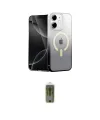 ieg™ iPhone 11 Kılıf Eksen Minimal Özel Seri - Siyah Joko Magic 5D Hayalet Cam