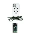 ieg™ iPhone 11 Kılıf Eksen Özel Seri - Şeffaf 360 Full Body Arka Koruyucu