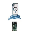 ieg™ iPhone 11 Kılıf Eksen Özel Seri - Şeffaf 360 Full Body Arka Koruyucu