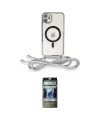 ieg™ iPhone 11 Kılıf Eksen Özel Seri - Siyah 34D Hayalet Izgaralı Cam