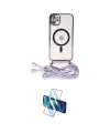 ieg™ iPhone 11 Kılıf Eksen Özel Seri - Siyah 3D Antistatik Cam Ekran Koruyucu