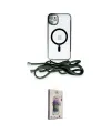 ieg™ iPhone 11 Kılıf Eksen Özel Seri - Siyah Bilvis 3D Cam Ekran Koruyucu