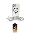 ieg™ iPhone 11 Kılıf Eksen Özel Seri - Siyah Buffer Cam Ekran Koruyucu