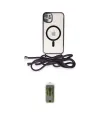 ieg™ iPhone 11 Kılıf Eksen Özel Seri - Siyah Joko Magic 5D Hayalet Cam