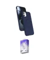 ieg™ iPhone 11 Kılıf İz Işık Koleksiyonu - Siyah Bilvis 5in1 3D Magic Cam Ekran Koruyucu