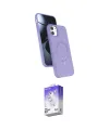 ieg™ iPhone 11 Kılıf İz Işık Koleksiyonu - Siyah Bilvis 5in1 3D Magic Cam Ekran Koruyucu