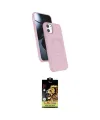ieg™ iPhone 11 Kılıf İz Işık Koleksiyonu - Siyah Buffer Cam Ekran Koruyucu