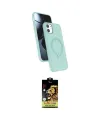 ieg™ iPhone 11 Kılıf İz Işık Koleksiyonu - Siyah Buffer Cam Ekran Koruyucu