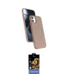ieg™ iPhone 11 Kılıf İz Işık Koleksiyonu - Siyah Buffer Hayalet Cam Ekran Koruyucu