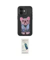 ieg™ iPhone 11 Kılıf İz Minimal Koleksiyonu - Şeffaf Pasifik Cam Ekran Koruyucu