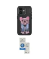 ieg™ iPhone 11 Kılıf İz Minimal Koleksiyonu - Şeffaf Royal Nano Ekran Koruyucu