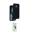 ieg™ iPhone 11 Kılıf Kıvılcım Çizgi Serisi - Şeffaf Pasifik Cam Ekran Koruyucu