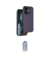ieg™ iPhone 11 Kılıf Kıvılcım Çizgi Serisi - Siyah Joko Magic 5D Cam