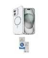 ieg™ iPhone 11 Kılıf Kıvılcım Form Prime - Şeffaf Royal Nano Ekran Koruyucu