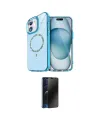 ieg™ iPhone 11 Kılıf Kıvılcım Form Prime - Siyah 3D Antistatik Hayalet Cam Ekran Koruyucu
