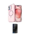 ieg™ iPhone 11 Kılıf Kıvılcım Form Prime - Siyah 3D Antistatik Hayalet Cam Ekran Koruyucu