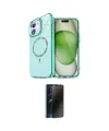 ieg™ iPhone 11 Kılıf Kıvılcım Form Prime - Siyah 3D Antistatik Hayalet Cam Ekran Koruyucu