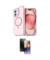 ieg™ iPhone 11 Kılıf Kıvılcım Form Prime - Siyah 3D Antistatik Mat Seramik Nano Ekran Koruyucu