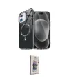 ieg™ iPhone 11 Kılıf Kıvılcım Form Prime - Siyah Bilvis 3D Cam Ekran Koruyucu