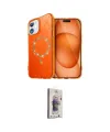ieg™ iPhone 11 Kılıf Kıvılcım Form Prime - Siyah Bilvis 3D Cam Ekran Koruyucu