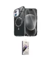 ieg™ iPhone 11 Kılıf Kıvılcım Form Prime - Siyah Bilvis 3D Mat Cam Ekran Koruyucu