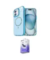 ieg™ iPhone 11 Kılıf Kıvılcım Form Prime - Siyah Bilvis 5in1 5D Magic Hayalet Cam Ekran Koruyucu