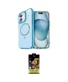 ieg™ iPhone 11 Kılıf Kıvılcım Form Prime - Siyah Buffer Cam Ekran Koruyucu