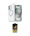 ieg™ iPhone 11 Kılıf Kıvılcım Form Prime - Siyah Buffer Cam Ekran Koruyucu