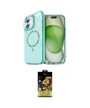 ieg™ iPhone 11 Kılıf Kıvılcım Form Prime - Siyah Buffer Cam Ekran Koruyucu