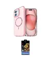 ieg™ iPhone 11 Kılıf Kıvılcım Form Prime - Siyah Buffer Hayalet Cam Ekran Koruyucu