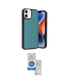 ieg™ iPhone 11 Kılıf Kıvılcım Işık Serisi - Şeffaf Royal Nano Ekran Koruyucu