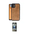 ieg™ iPhone 11 Kılıf Kıvılcım Işık Serisi - Siyah 34D Hayalet Izgaralı Cam