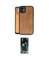 ieg™ iPhone 11 Kılıf Kıvılcım Işık Serisi - Siyah 360 Mat Full Body Arka Koruyucu
