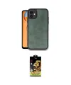 ieg™ iPhone 11 Kılıf Kıvılcım Işık Serisi - Siyah Buffer Cam Ekran Koruyucu