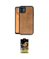 ieg™ iPhone 11 Kılıf Kıvılcım Işık Serisi - Siyah Buffer Cam Ekran Koruyucu