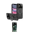 ieg™ iPhone 11 Kılıf Kıvılcım Modern Serisi - Şeffaf 360 Full Body Arka Koruyucu