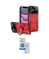 ieg™ iPhone 11 Kılıf Kıvılcım Modern Serisi - Şeffaf Royal Nano Ekran Koruyucu