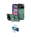 ieg™ iPhone 11 Kılıf Kıvılcım Modern Serisi - Siyah 3D Antistatik Cam Ekran Koruyucu