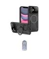 ieg™ iPhone 11 Kılıf Kıvılcım Modern Serisi - Siyah Joko Magic 5D Cam