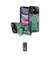 ieg™ iPhone 11 Kılıf Kıvılcım Modern Serisi - Siyah Joko Magic 5D Hayalet Cam