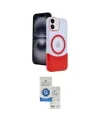 ieg™ iPhone 11 Kılıf Kozmos Form Özel Seri - Şeffaf Royal Nano Ekran Koruyucu