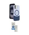 ieg™ iPhone 11 Kılıf Kozmos Form Özel Seri - Şeffaf Royal Nano Ekran Koruyucu