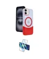 ieg™ iPhone 11 Kılıf Kozmos Form Özel Seri - Siyah 3D Antistatik Seramik Nano Ekran Koruyucu